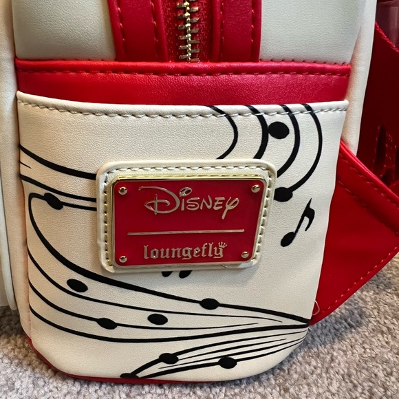 New unused Disney Loungefly Mickey 100 Years of Music and Wonder backpack - Picture 3 of 7